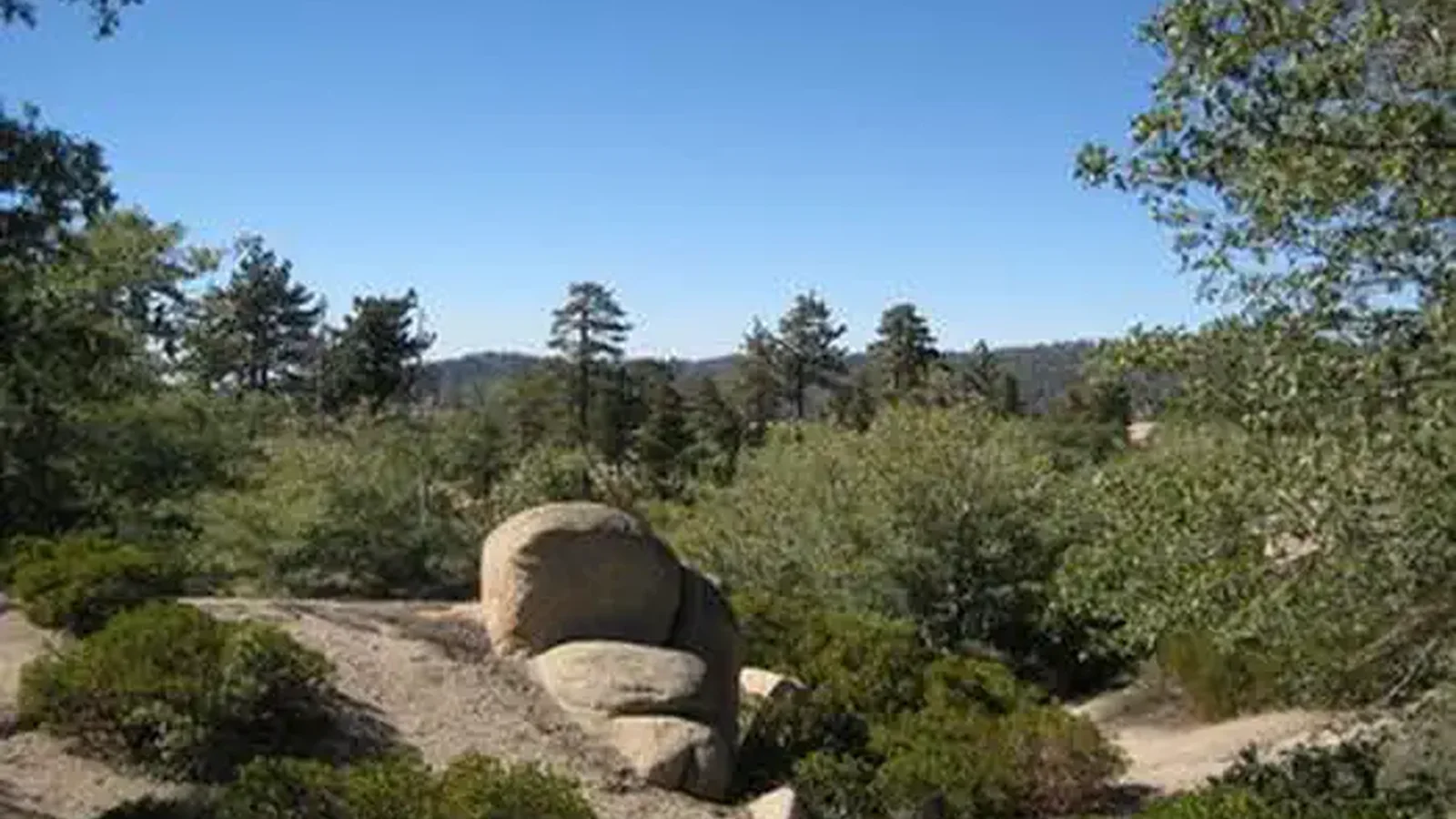 View from Shady Cove Group Campground