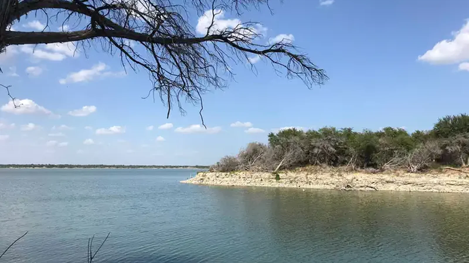 View of Waco Lake at Reynolds Creek Park.