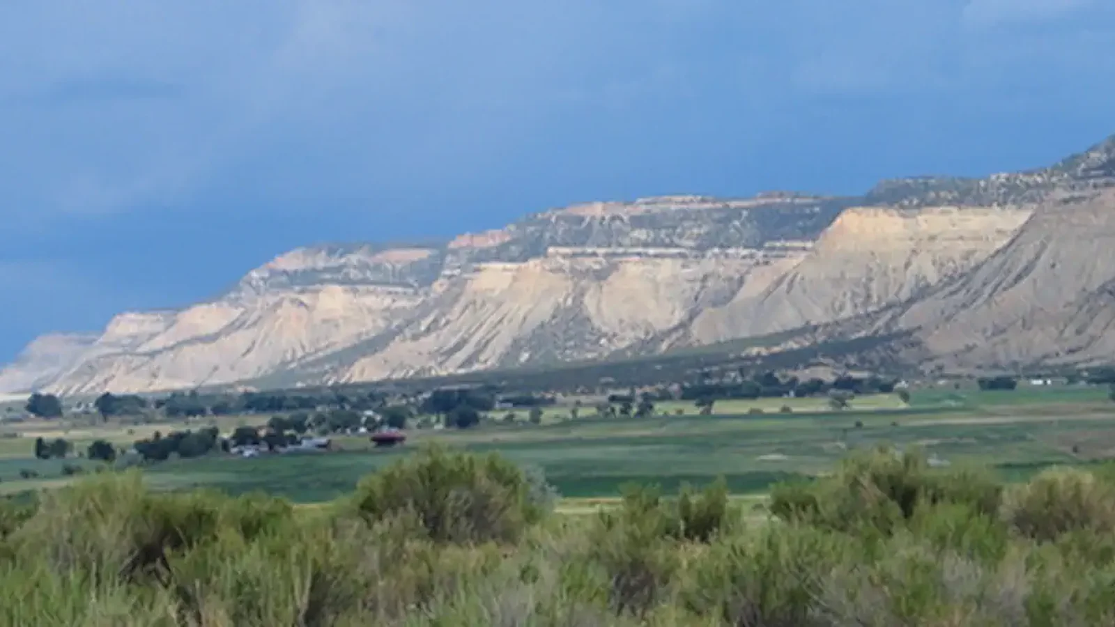 View of Mesa Verde from Yucca House