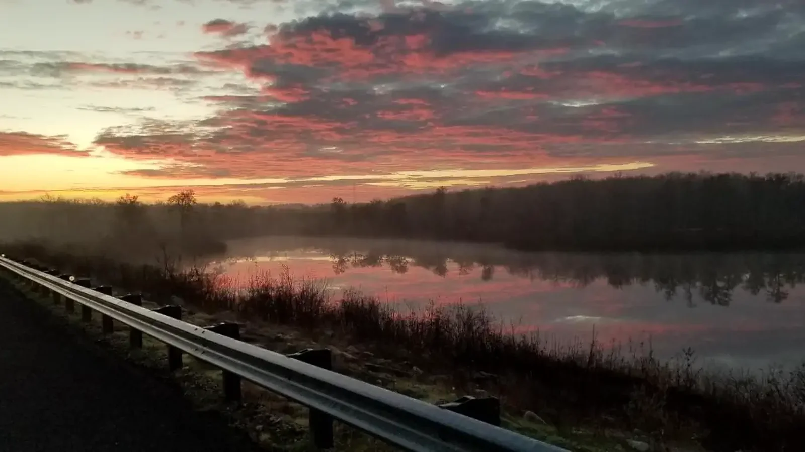 Kiamichi Park sunrise