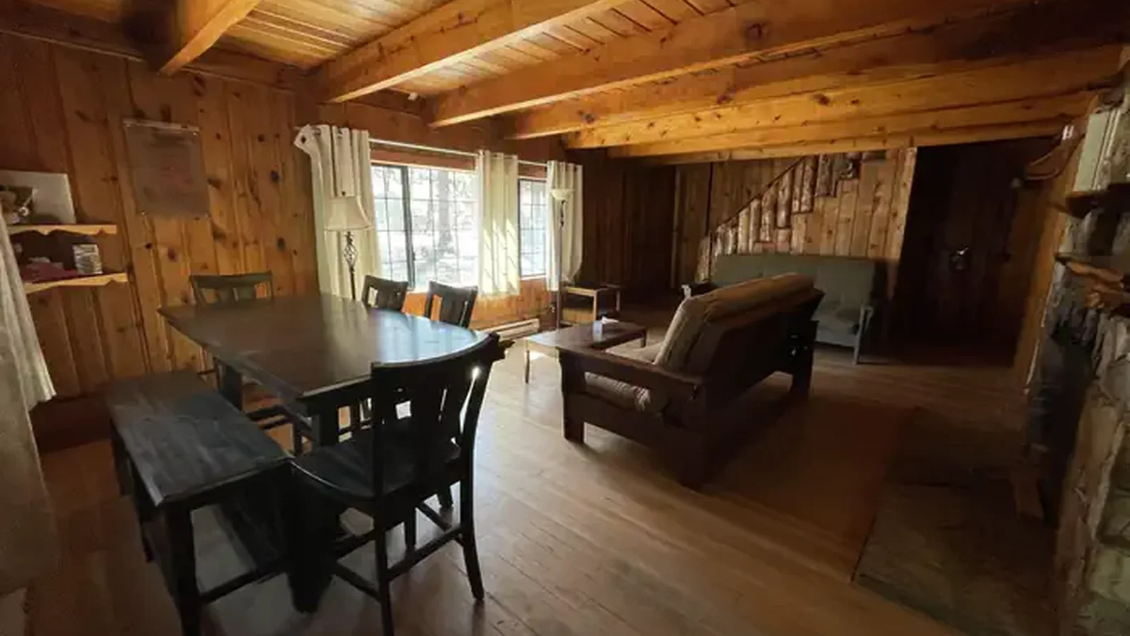 View of living/dining room