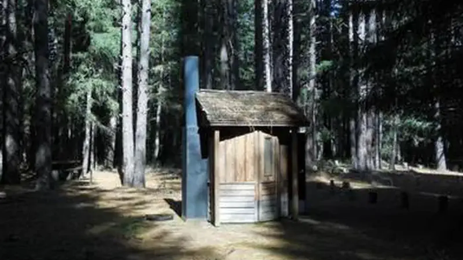 Whiskey Spring Campground restroom