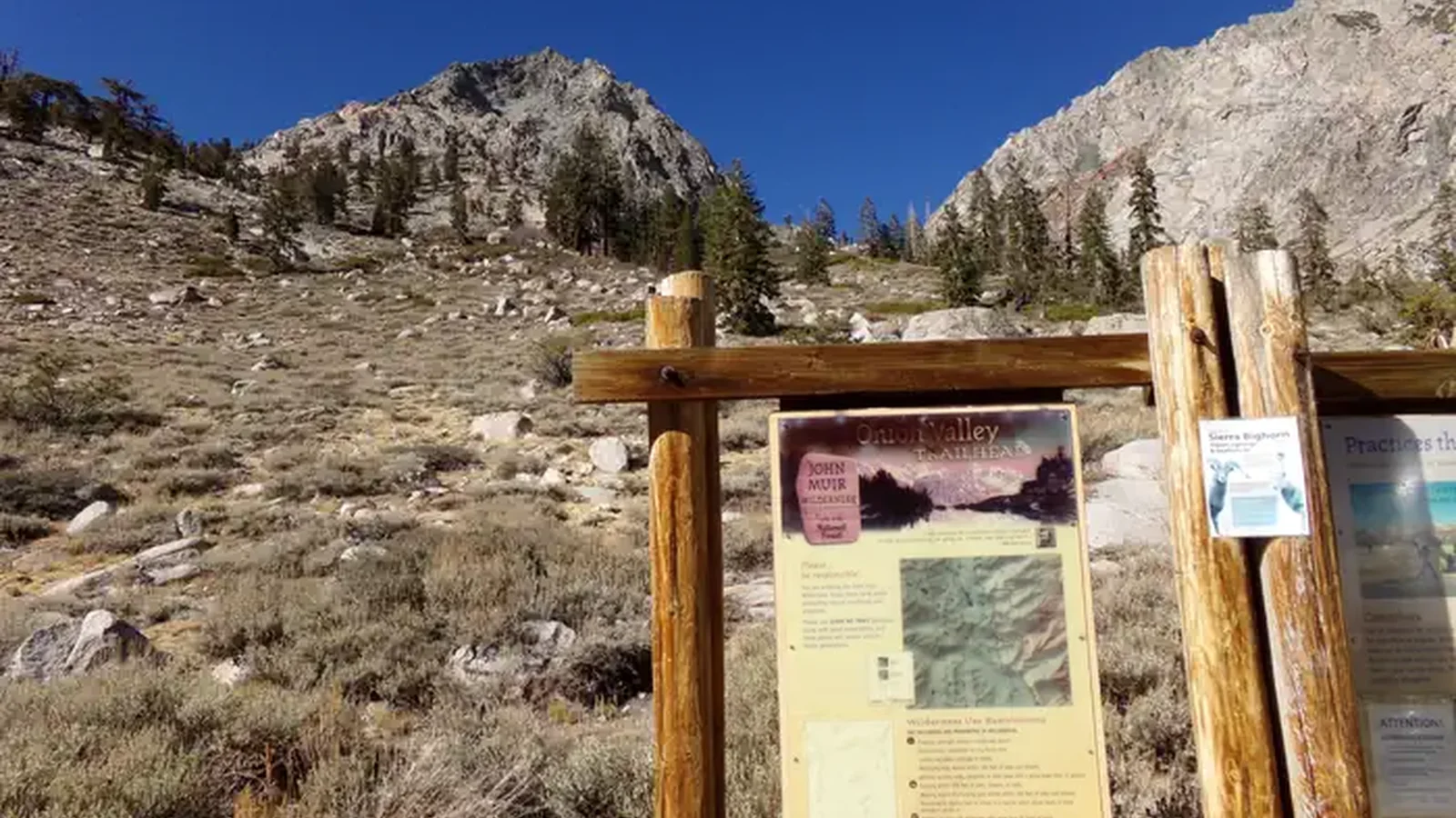 Onion Valley Campground Trailhead Parking
