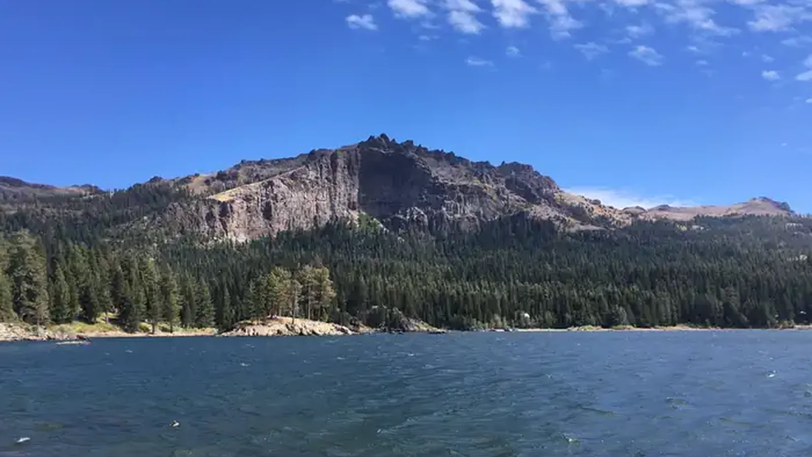 Thunder Mountain above Silver Lake