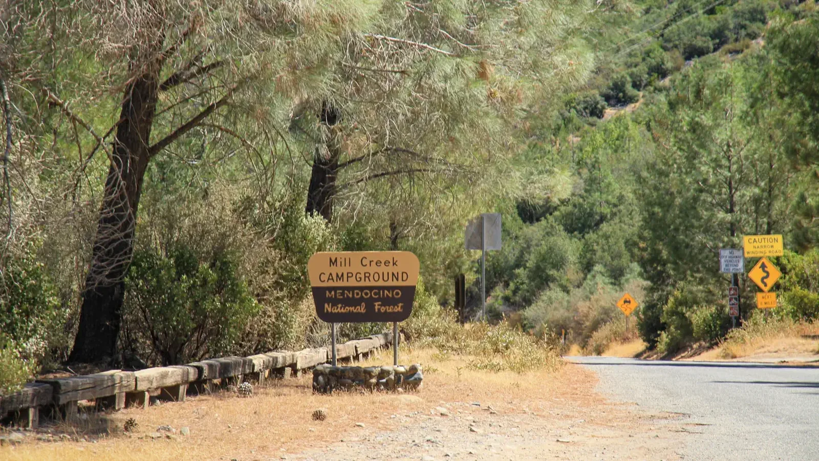 Mill Creek Campground, Mendocino National Forest