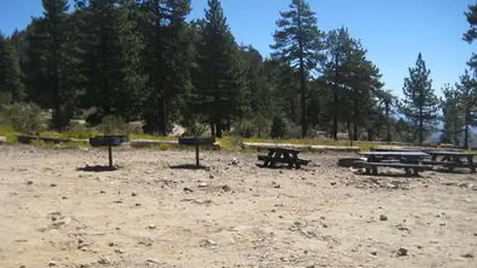 Coon Creek Group Campground Picnic Tables & BBG Grills