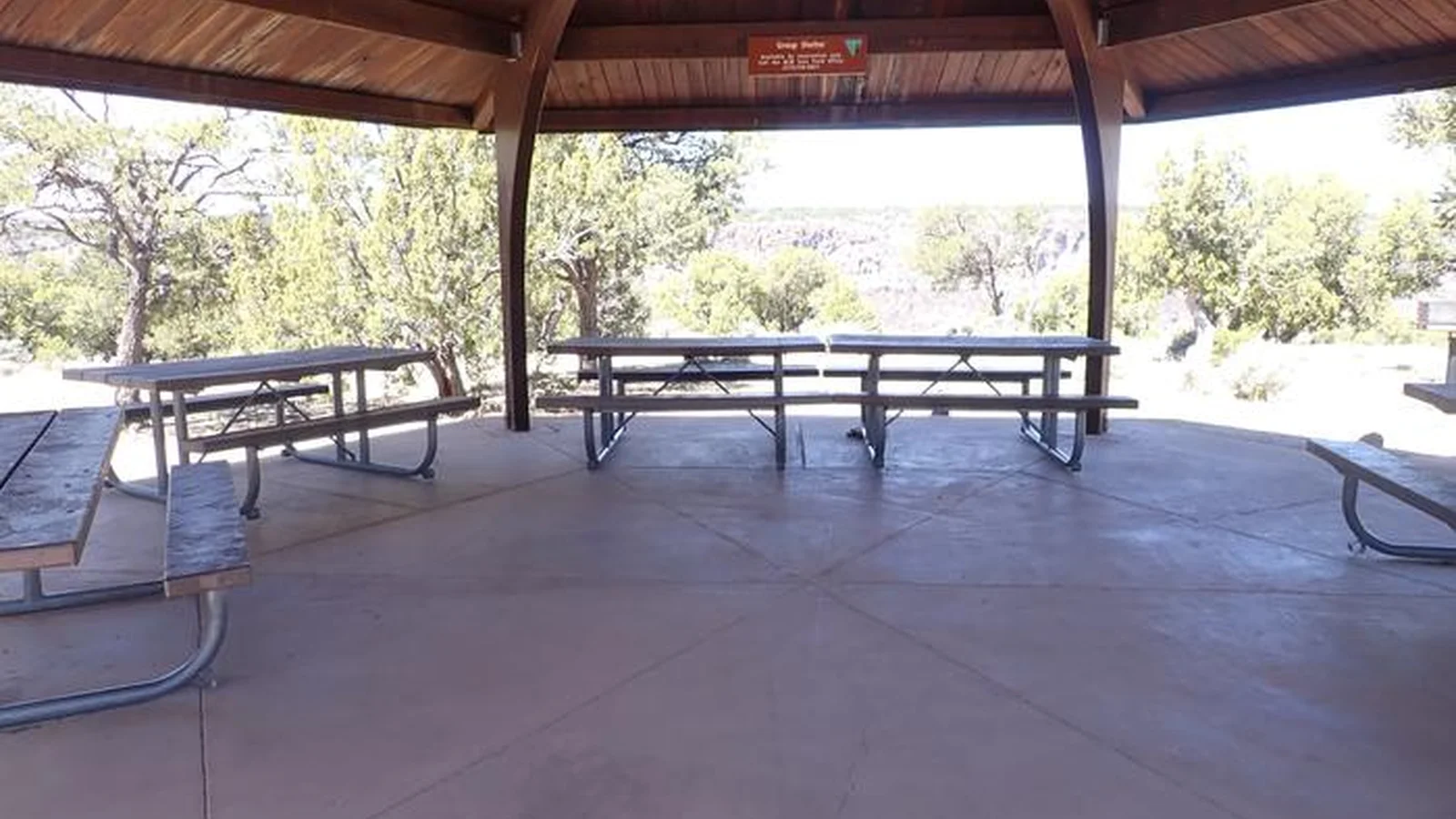 Inside La Junta Group Shelter