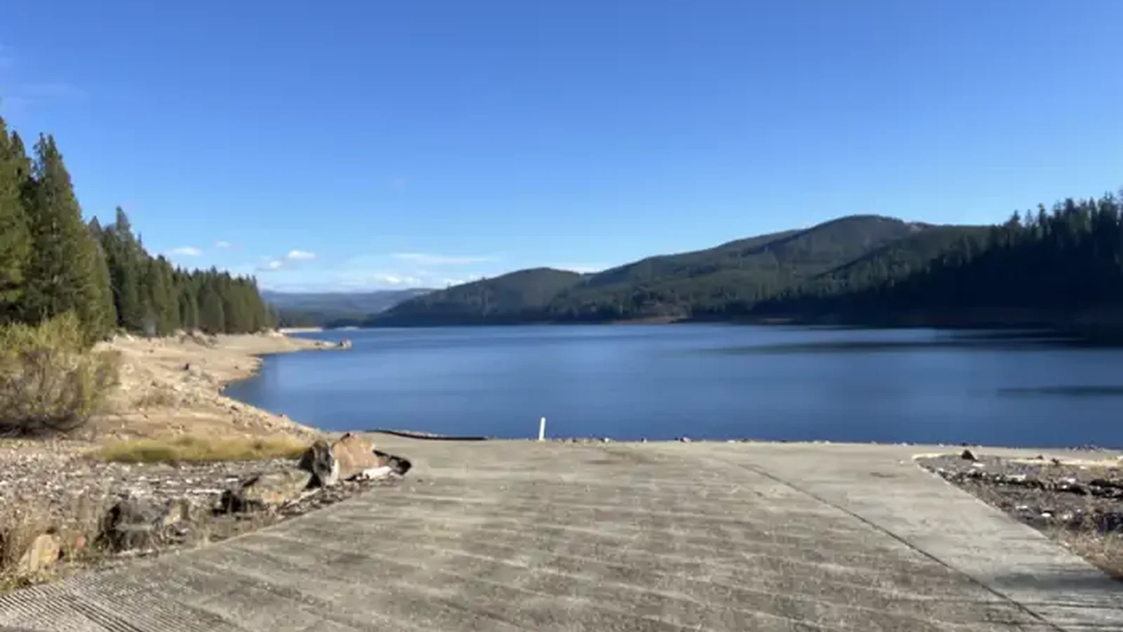 A photo of the Boatramp at West Point Campground