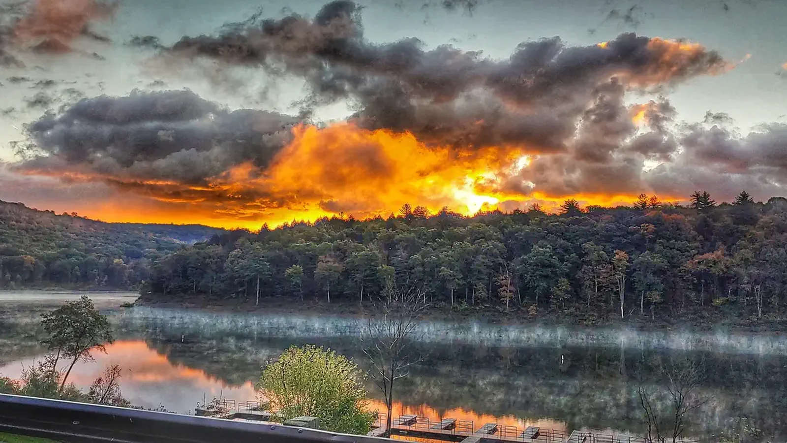 Sunrise Tionesta Lake