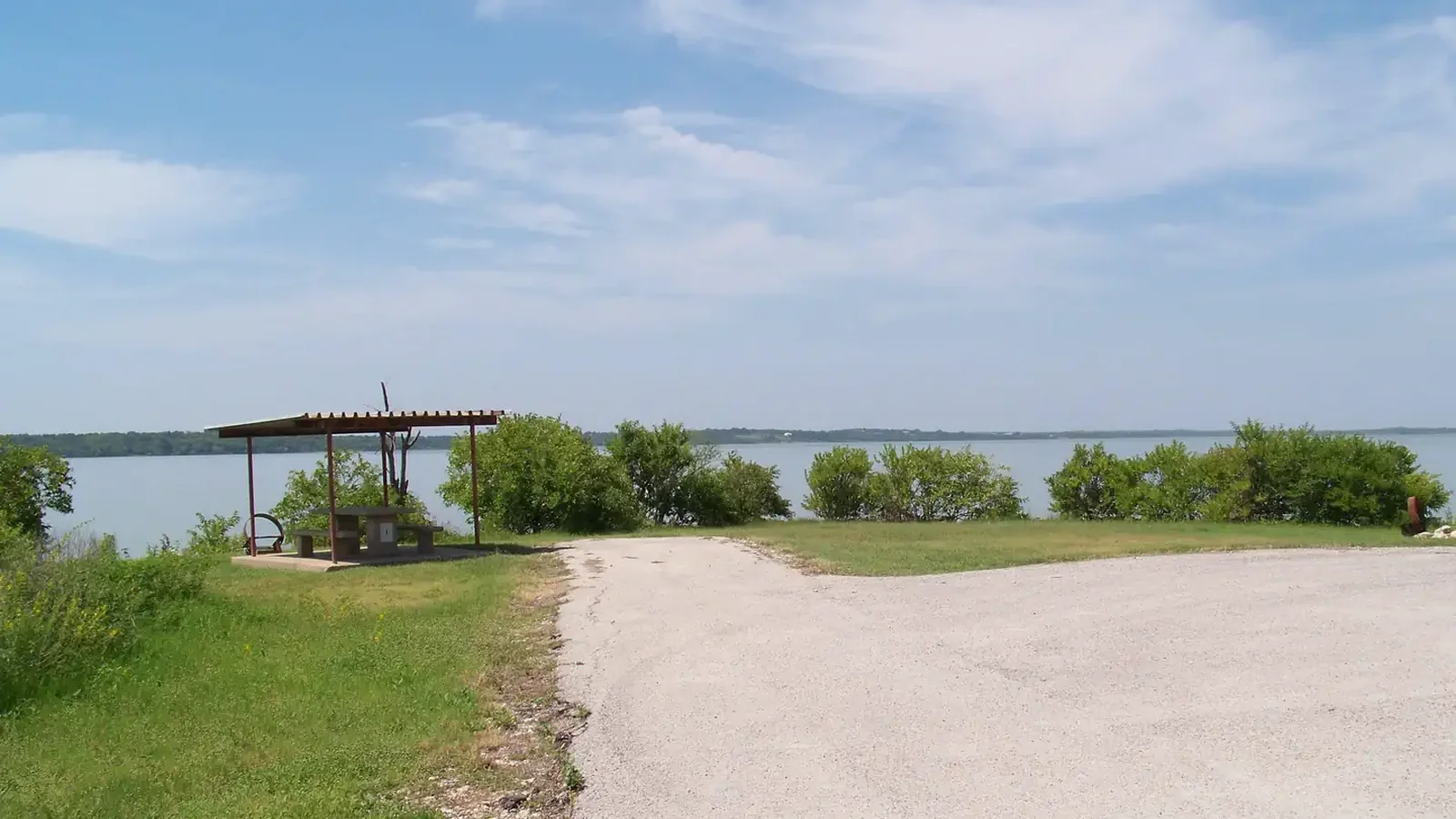 Campsite on Pecan Point