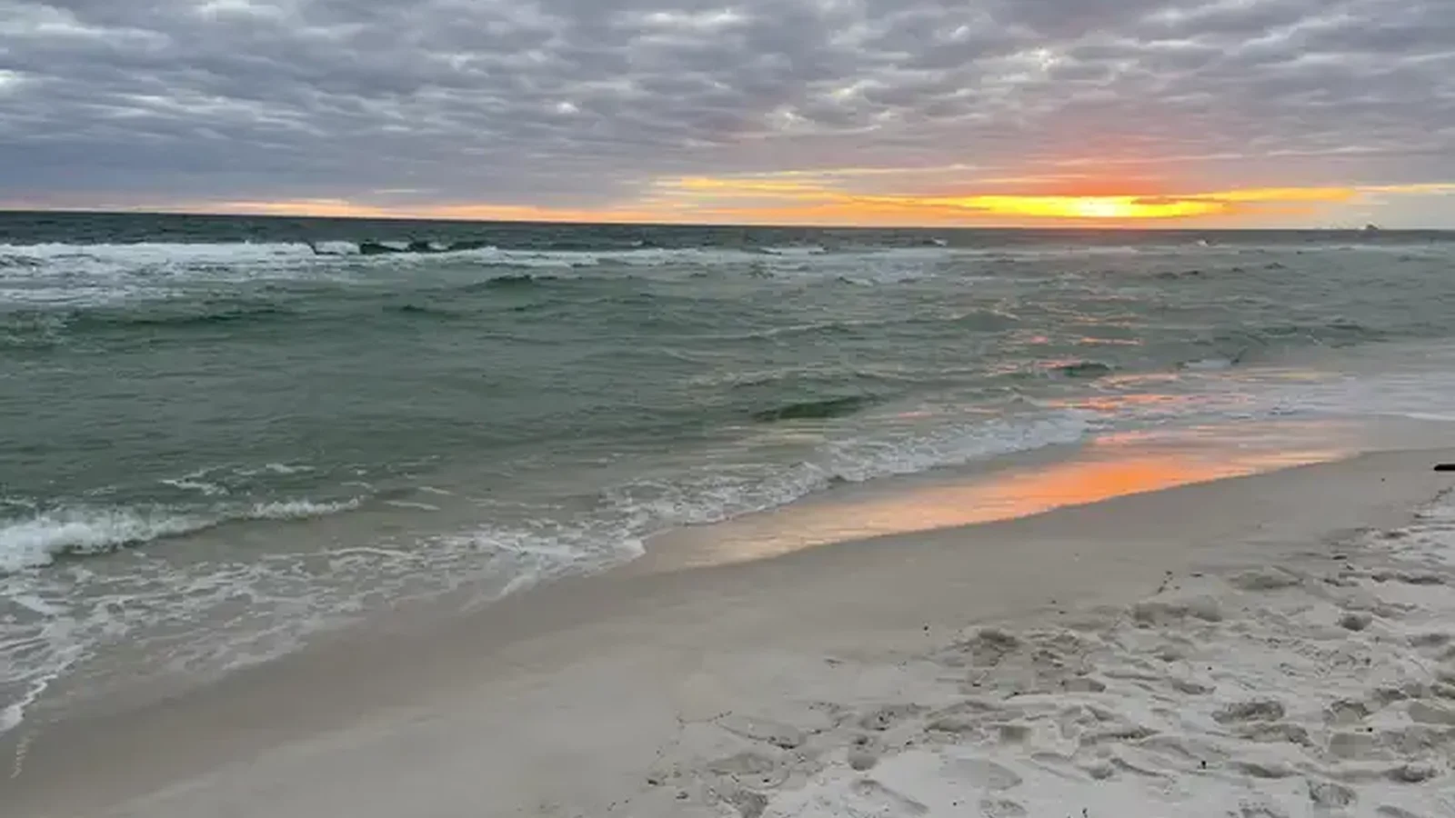 Sunset over the Gulf of America