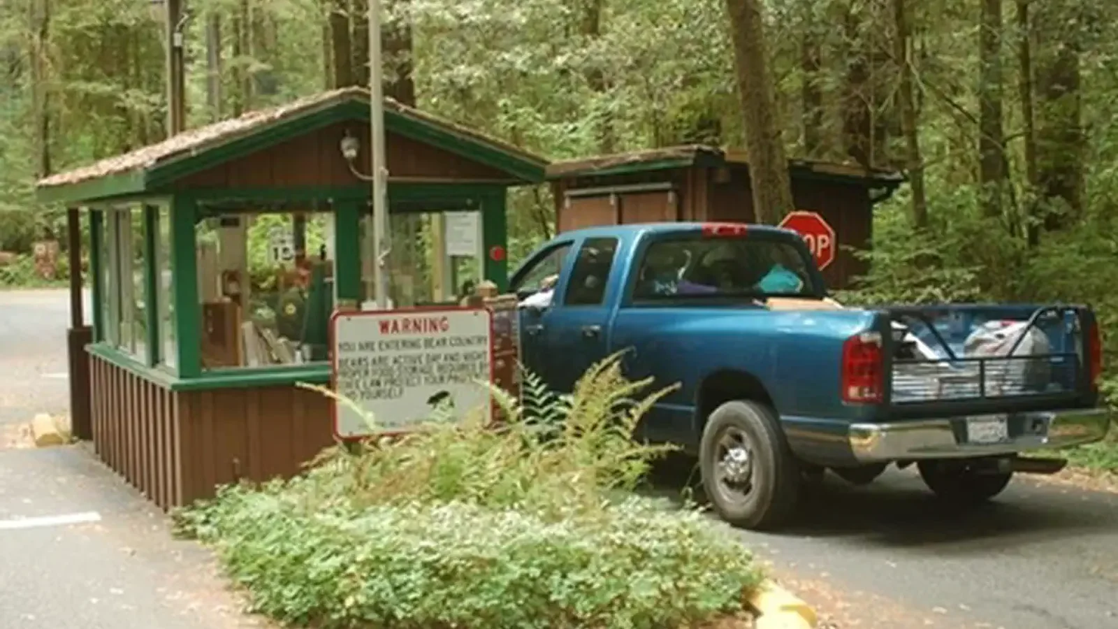 Jedediah Smith  Campground Entrance Kiosk