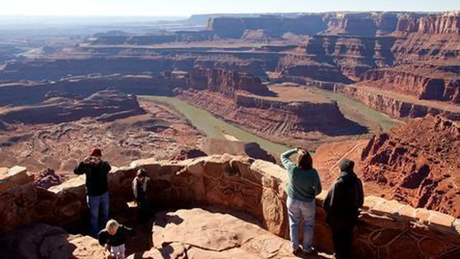 Family at Dead Horse Point