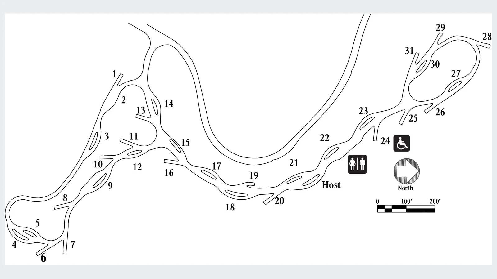 Meriwether Lewis Campground Map