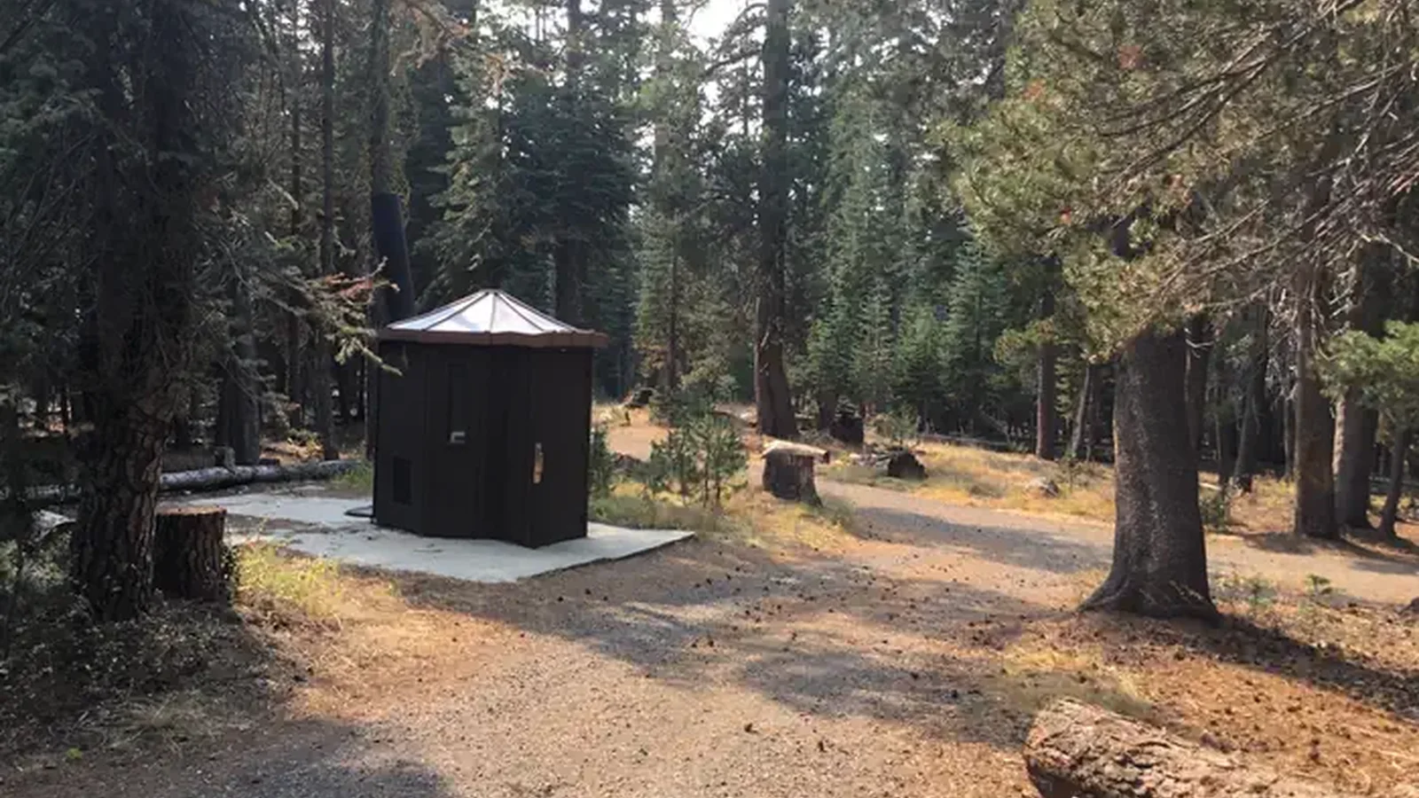 Vault toilet