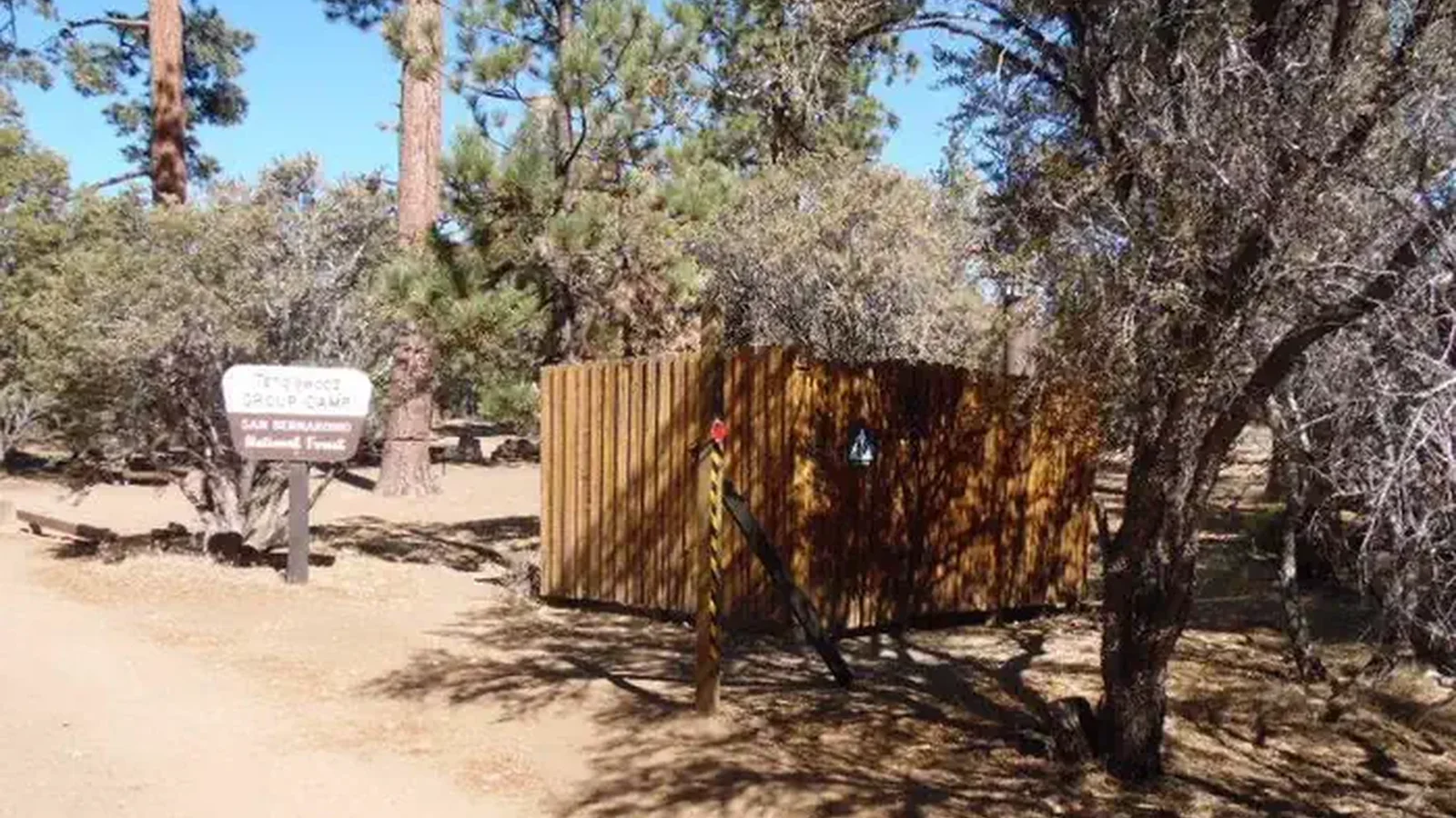 Tanglewood open air bathroom