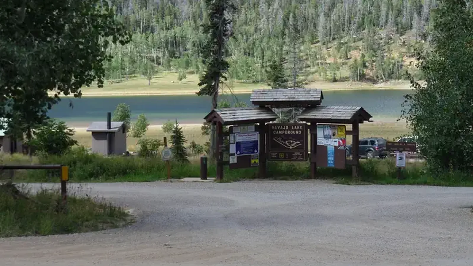 Entering the North side of the campground.