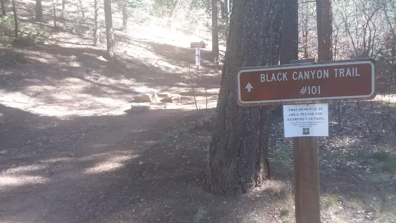 Black Canyon trailhead.