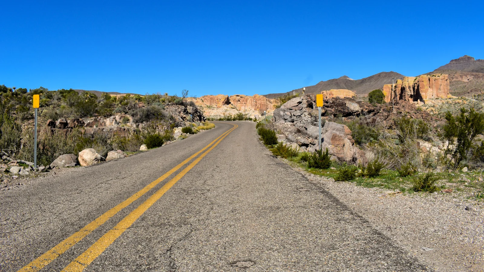 Traveling along Route 66 Historic Back Country Byway