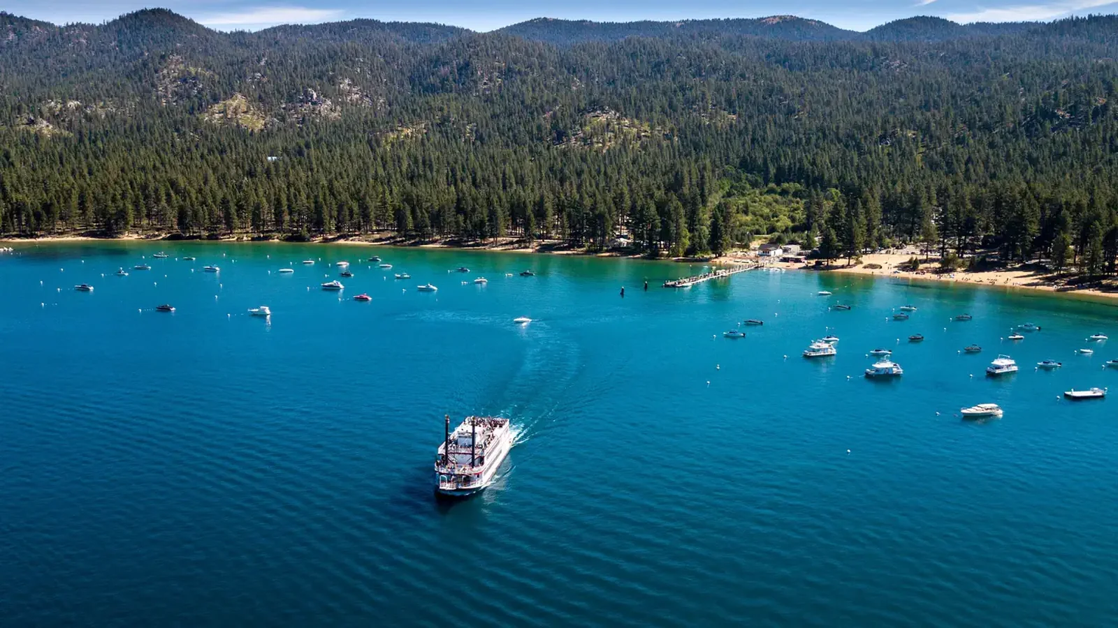 View of Zephyr Cove from the Lake