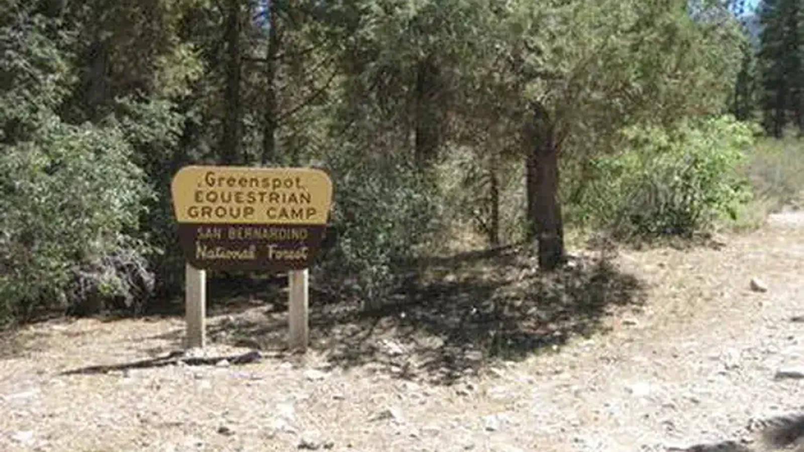 Green Spot Equestrian Group Camp Sign