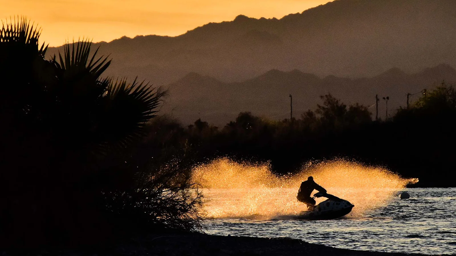 Jet ski on Lake Havasu
