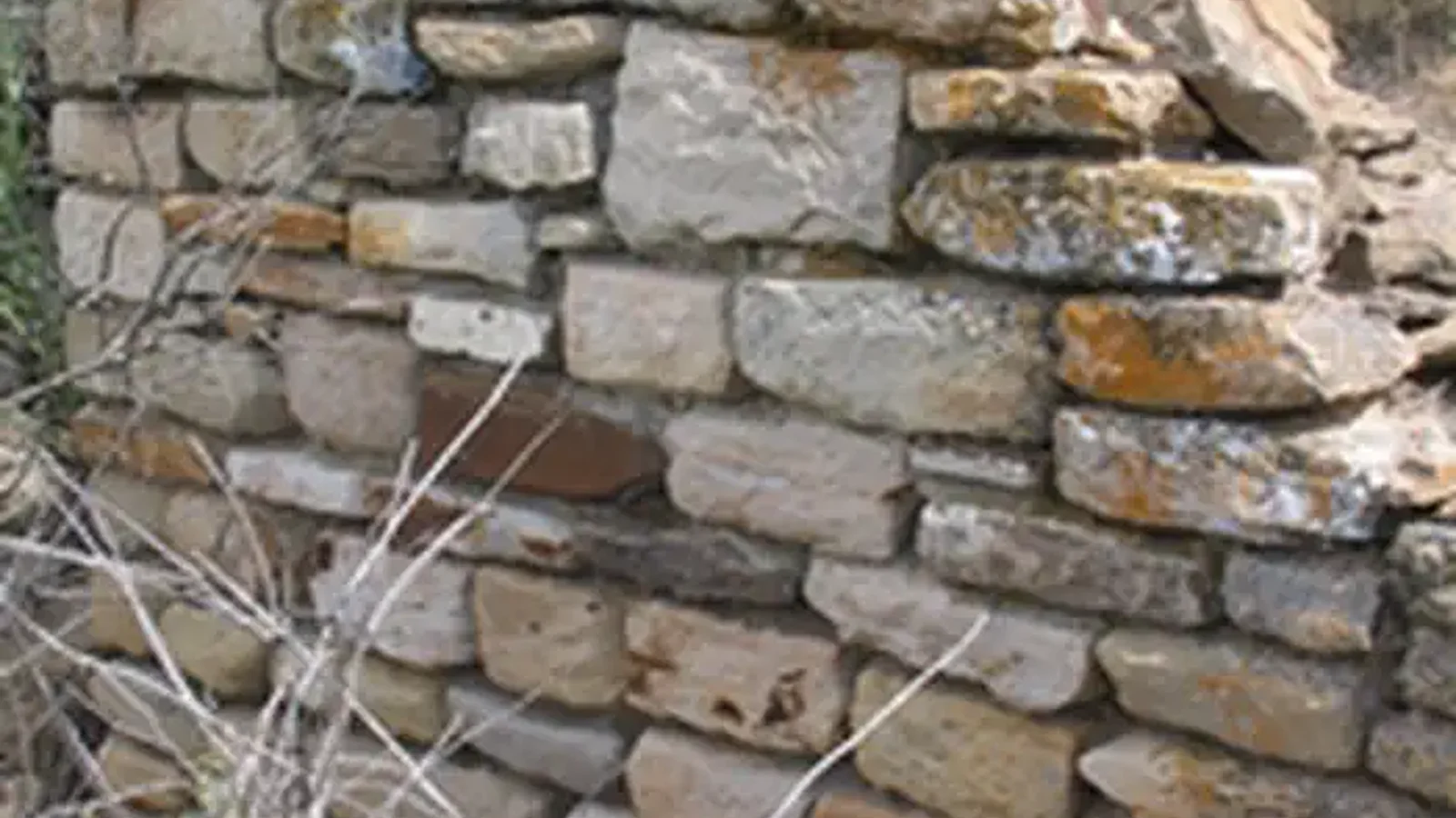 Ancestral Puebloan Wall at Yucca House