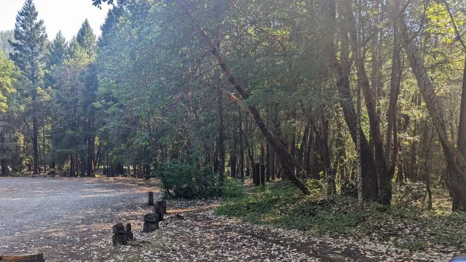 Example of camping spot