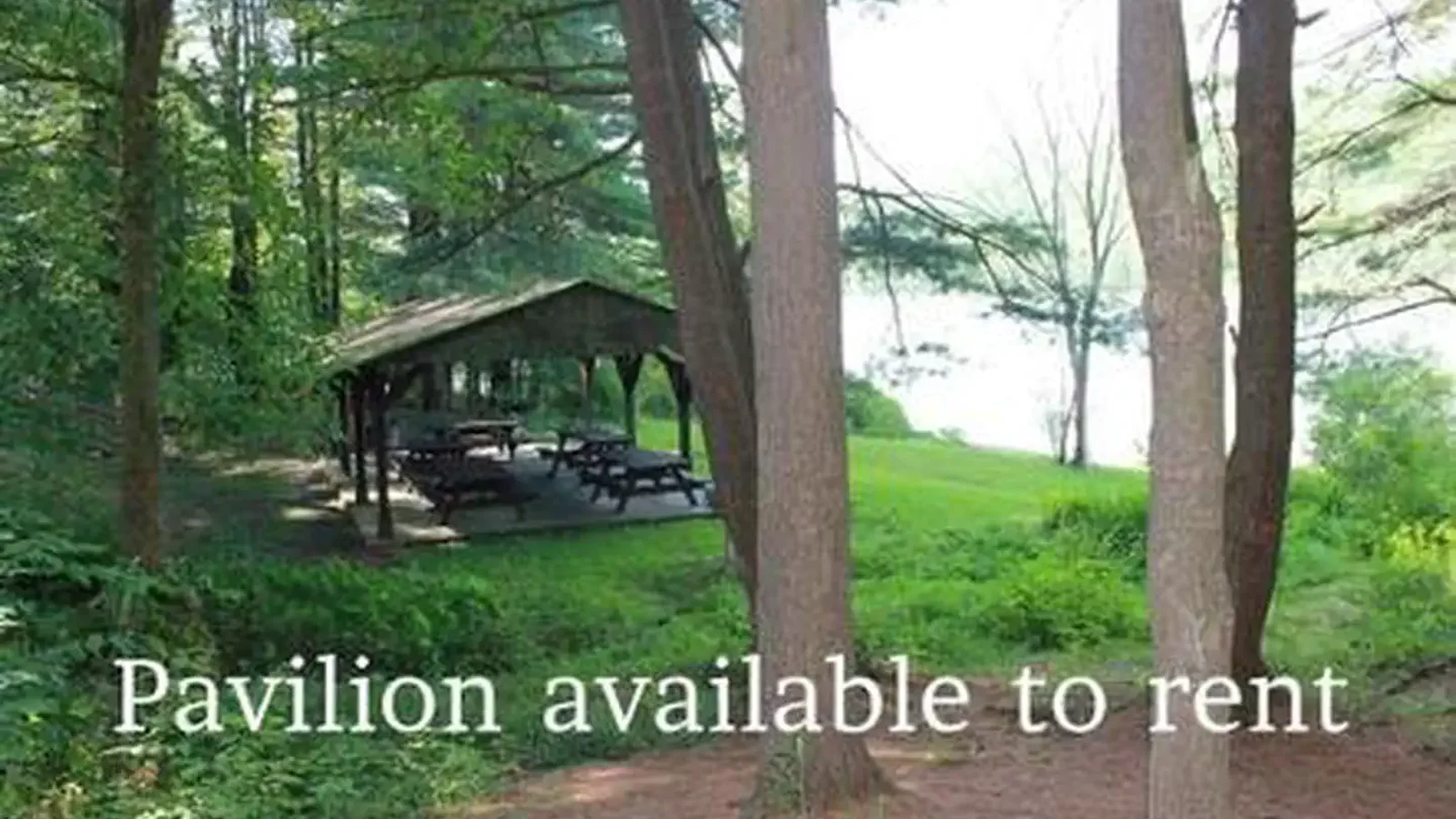 The pavilion at WIllow Bay