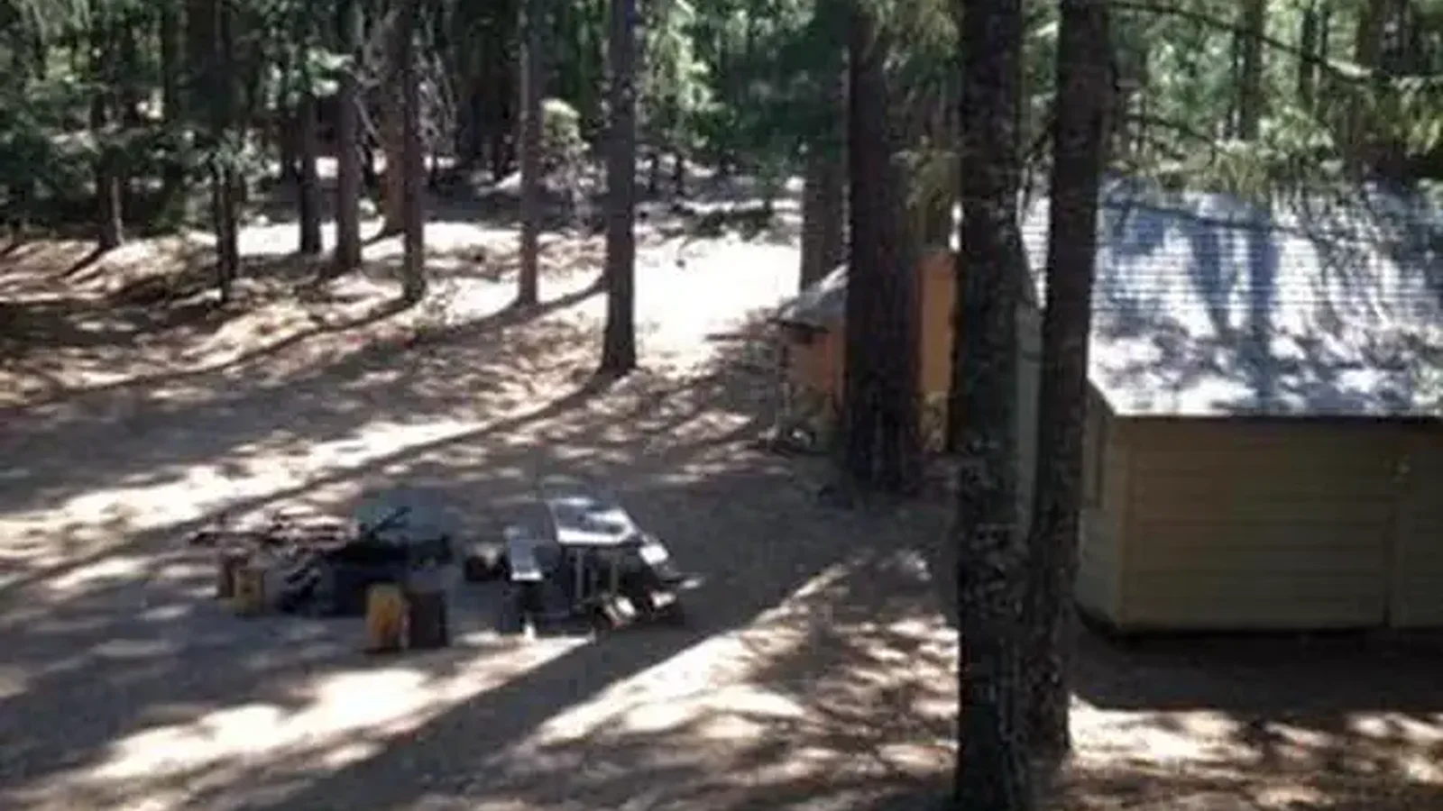 View of camping area