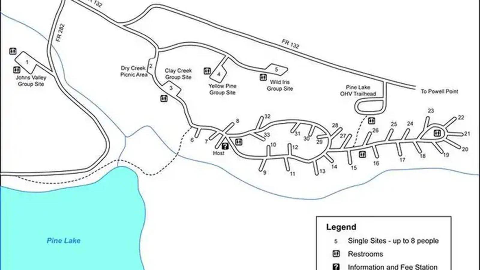 Campground map