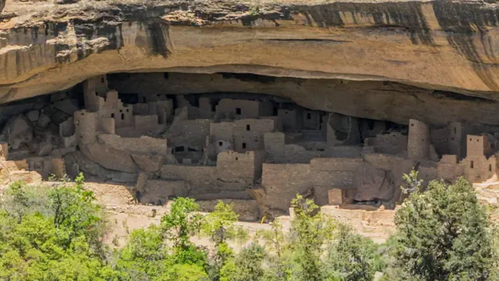 Ancient Cliff Dwellings at Mesa Verde National Park