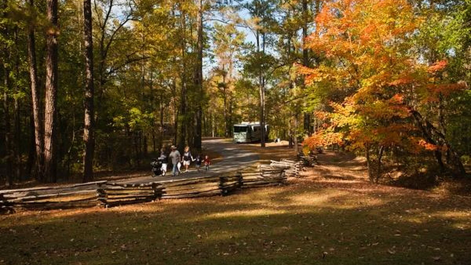 Jeff Busby Campground in Fall