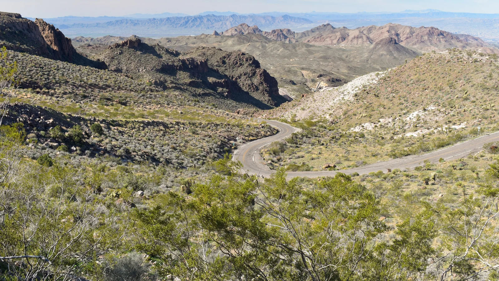 Mountain views from the Route 66 Historic Back Country Byway