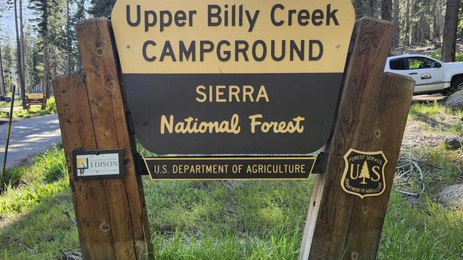 Upper Billy Creek Campgrounds has amazing lake views of Huntington Lake.