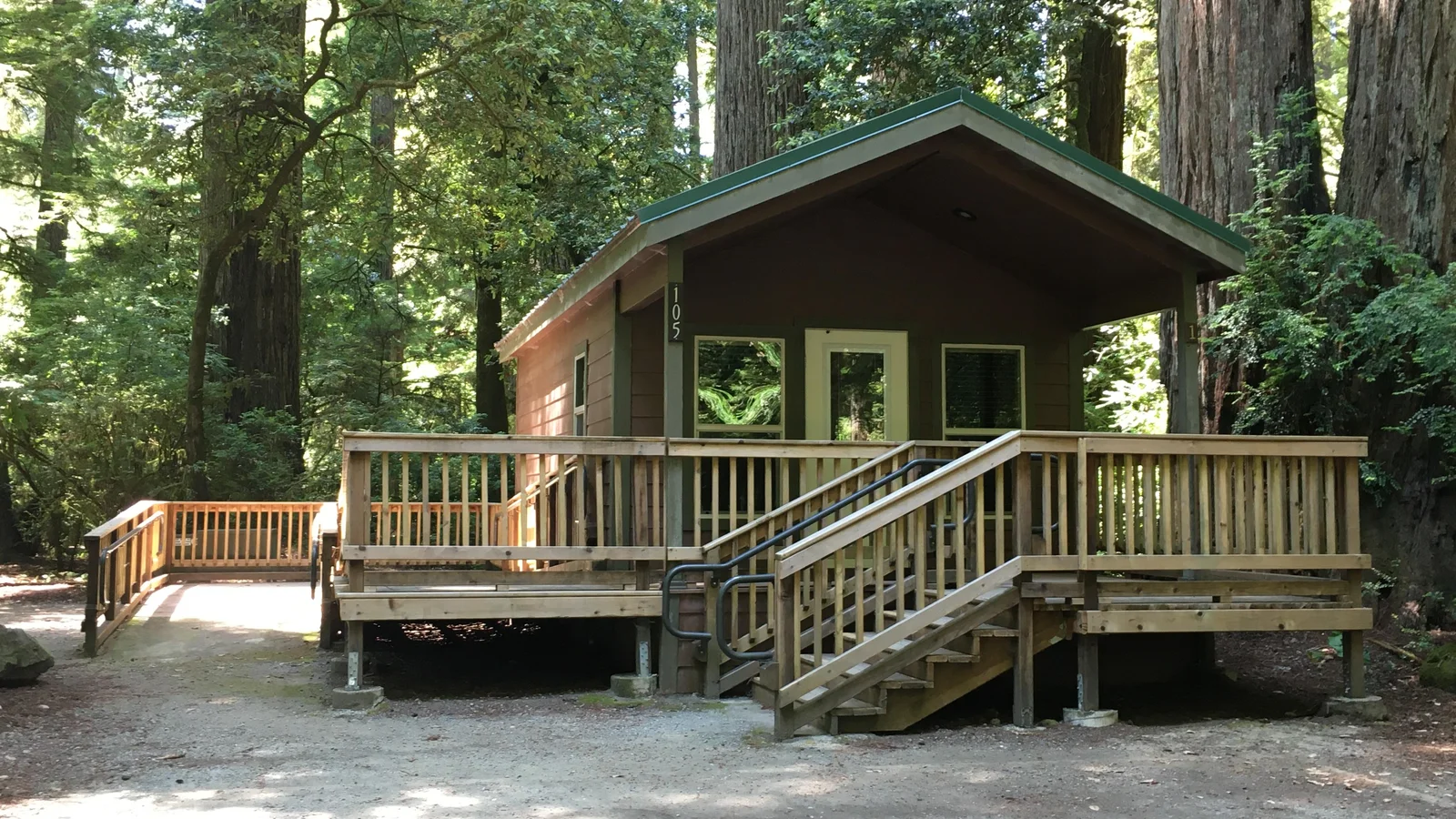 Cabin in Jedediah Smith Campground