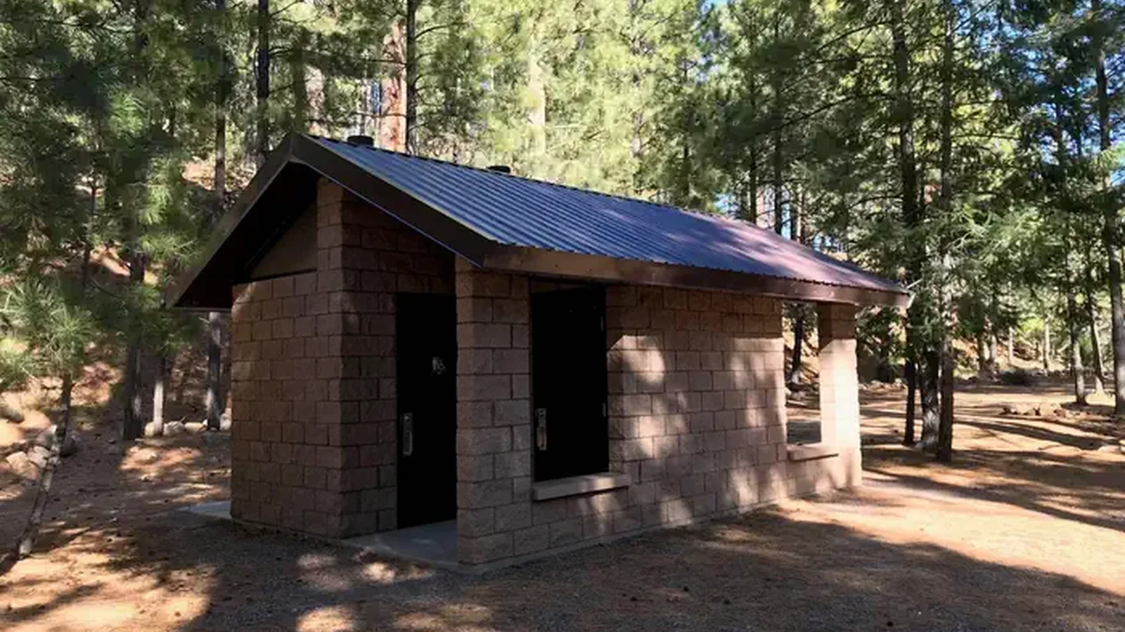 Twilight Toilet Building