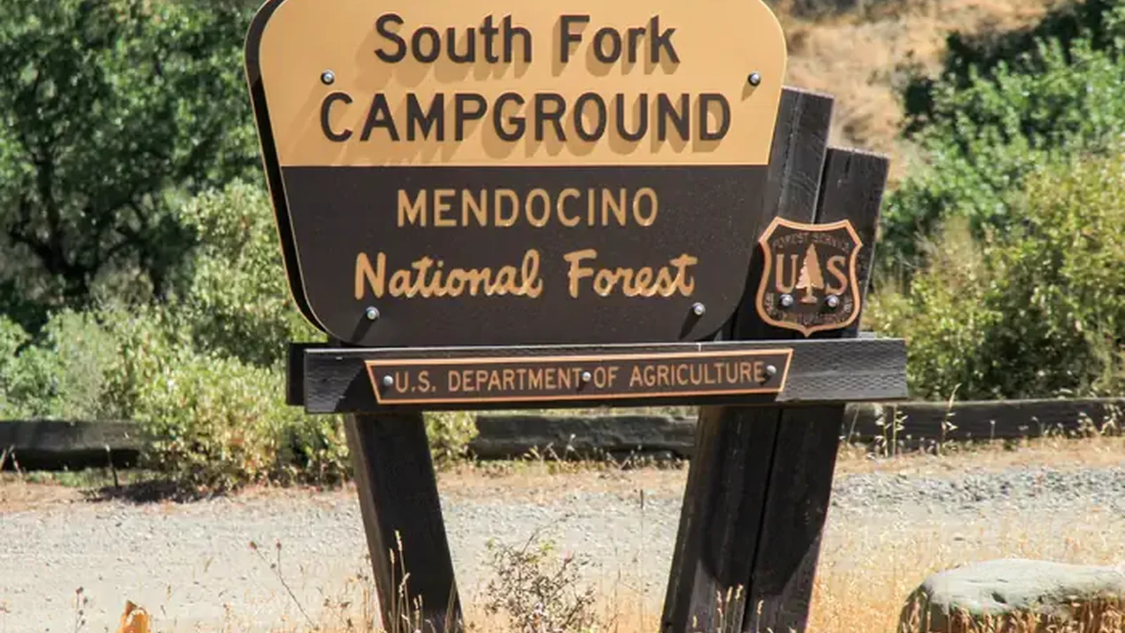 South Fork Campground Sign
