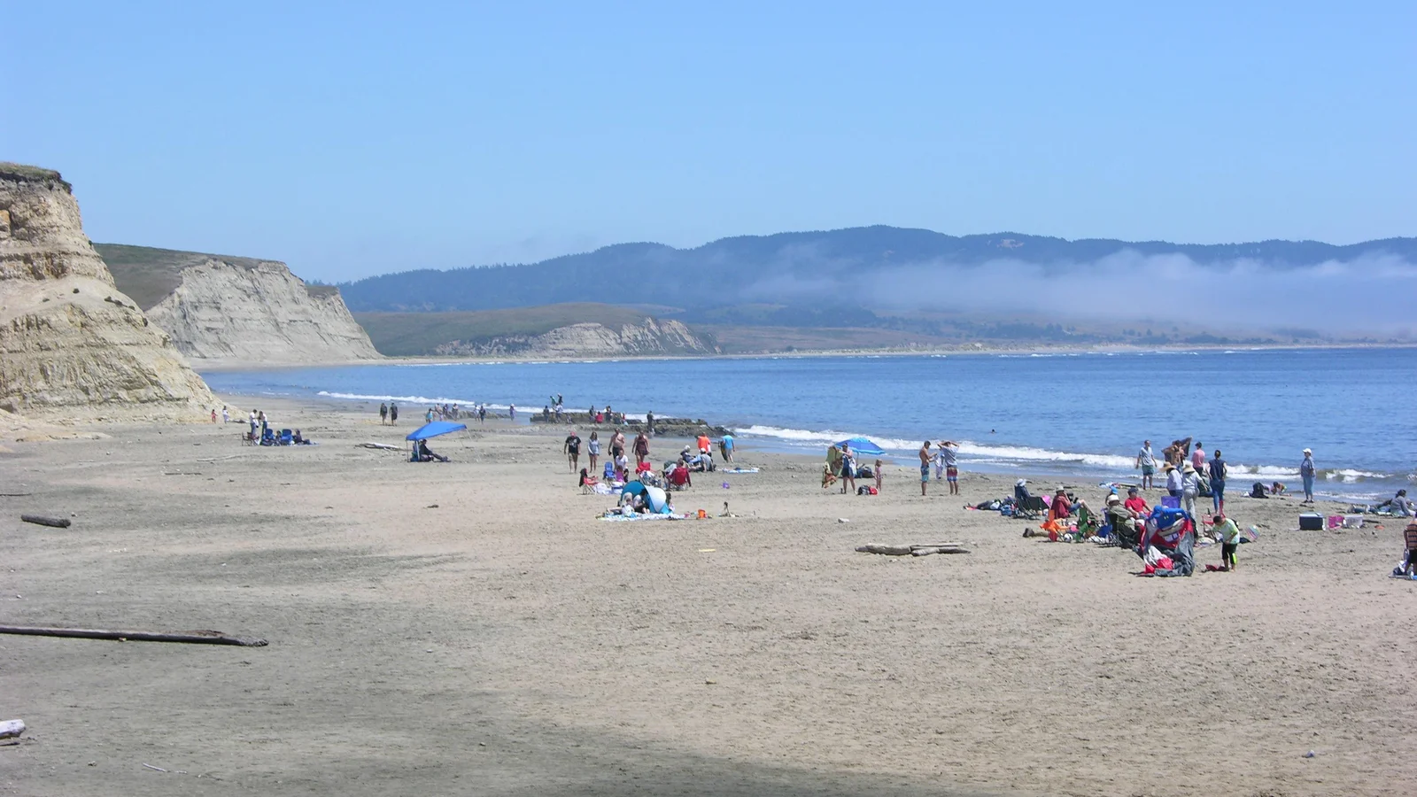 Drakes Beach on July 27, 2019