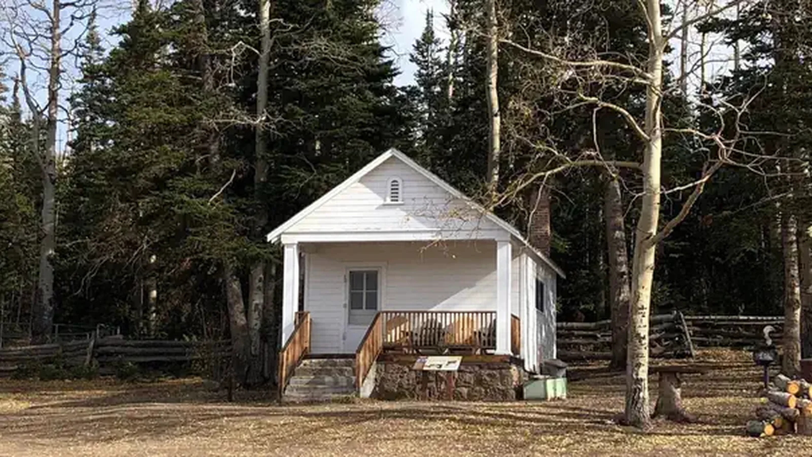 Cabin and grounds