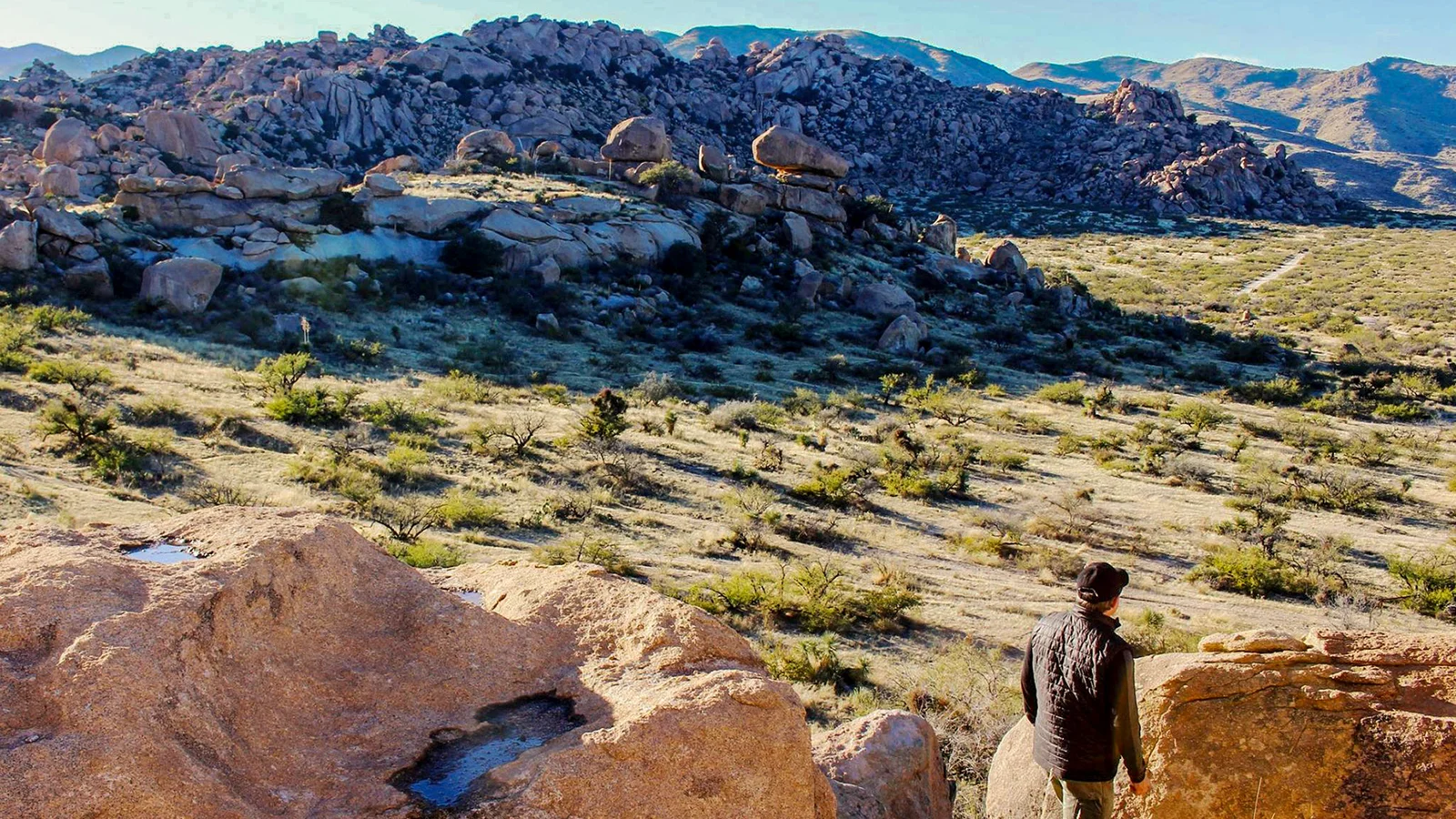 View from Indian Bread Rocks