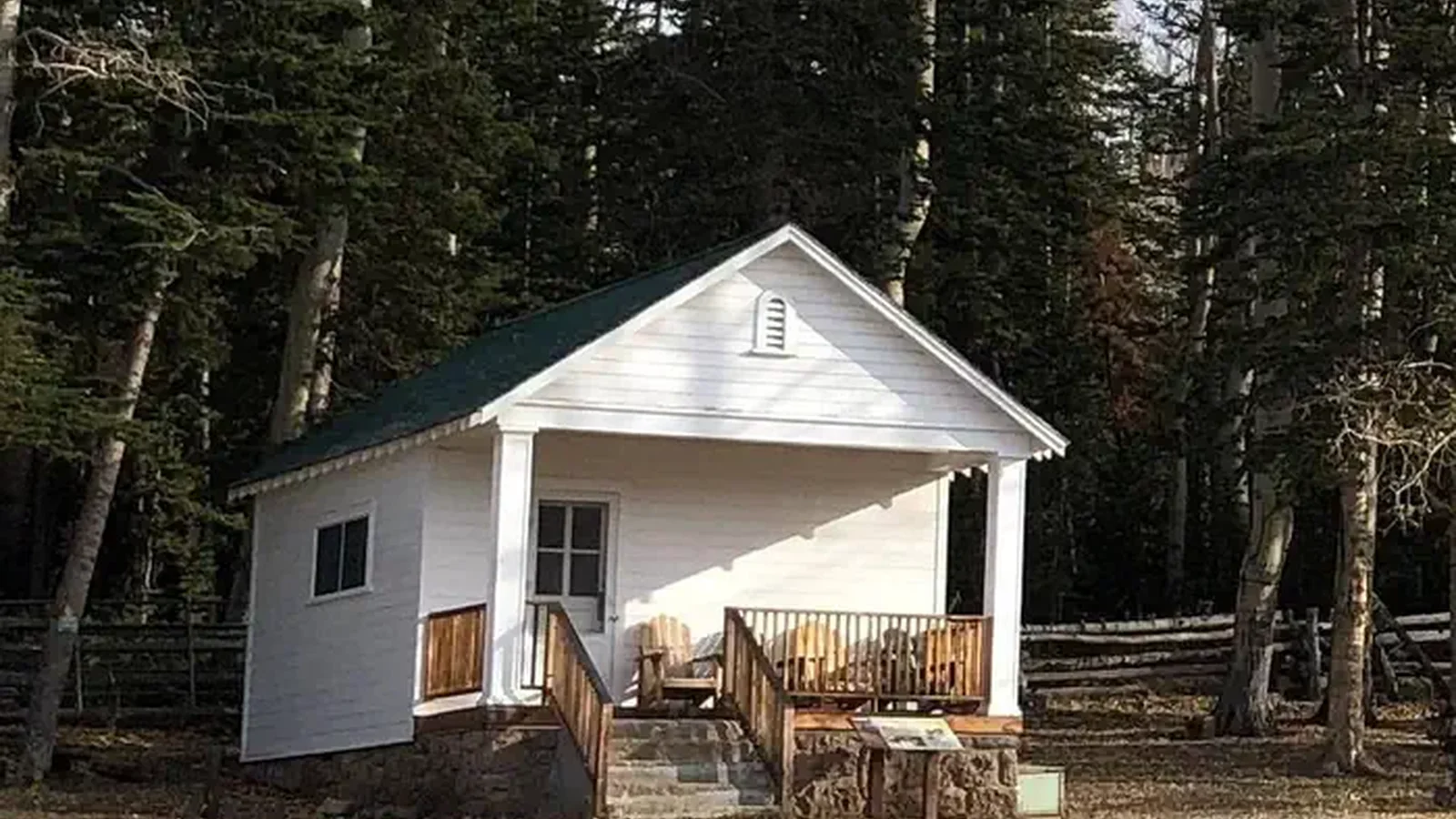 Cabin and Porch